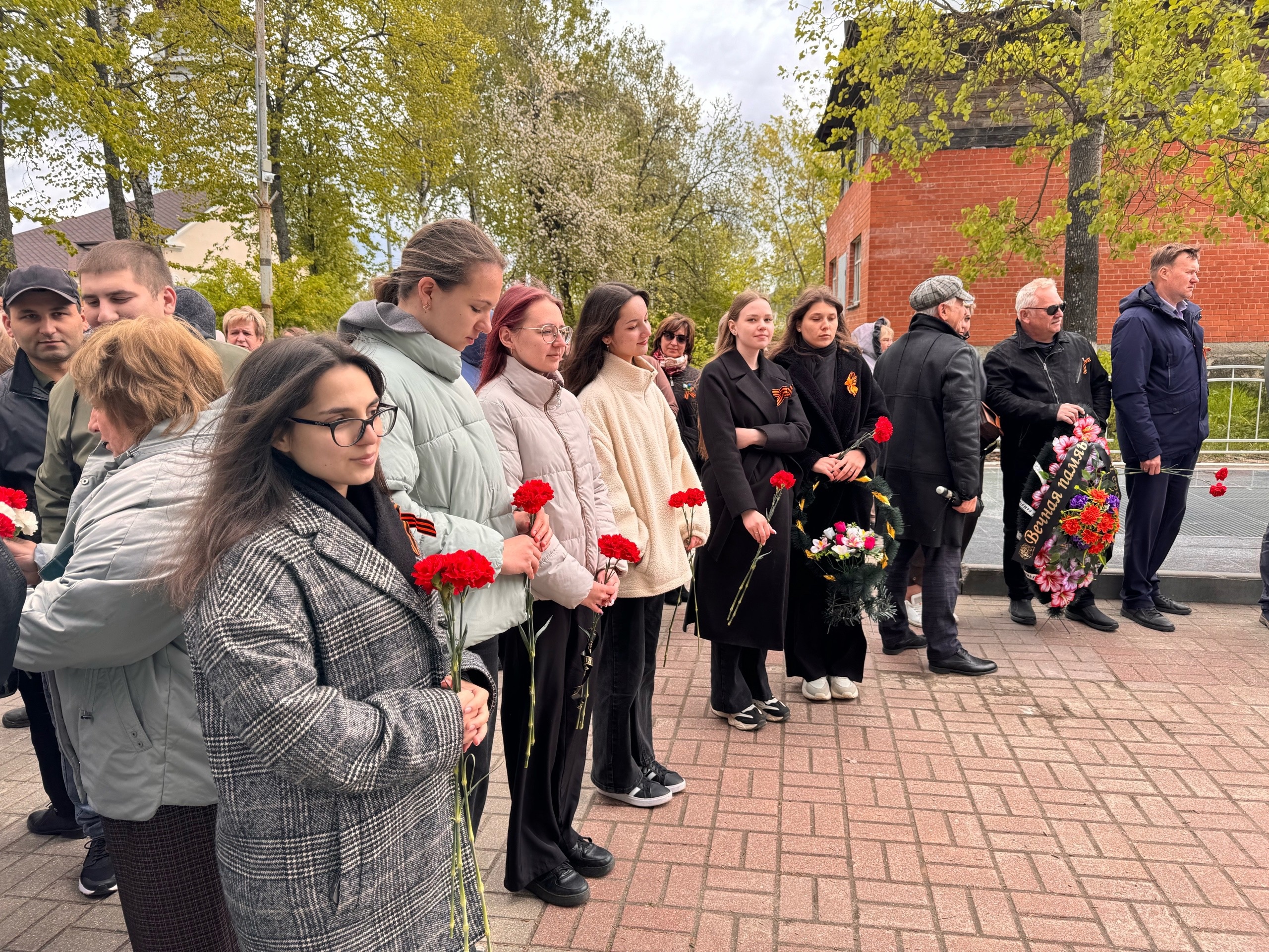 Митинг посвященный празднику Великой Победы.