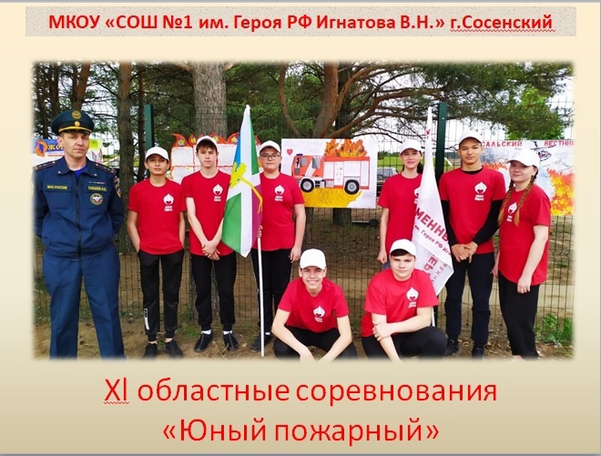 «Юный пожарный».